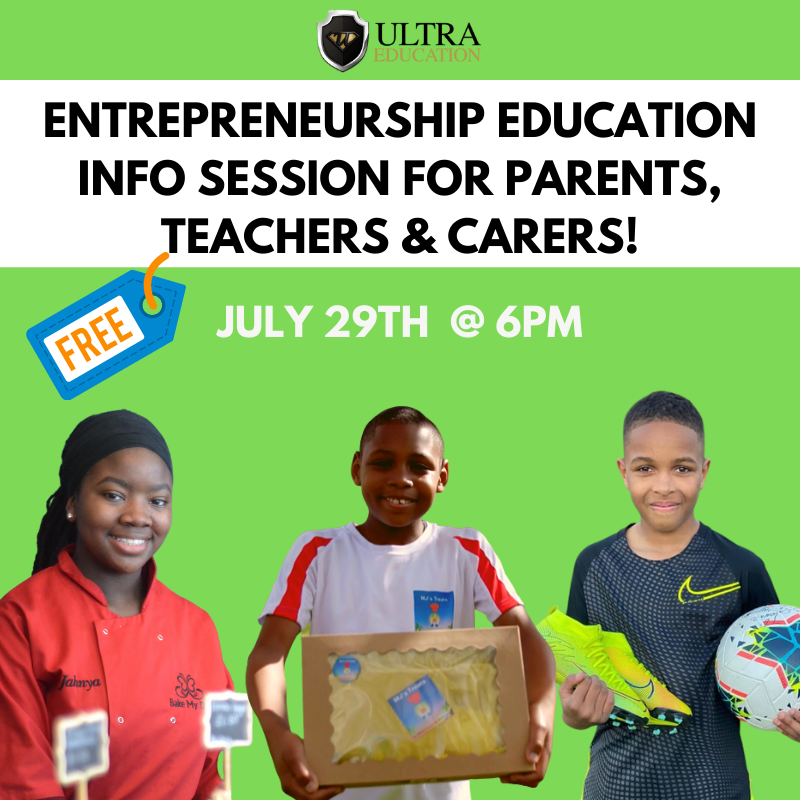 Read more about the article Parent’s Entrepreneurship Education Back for July!