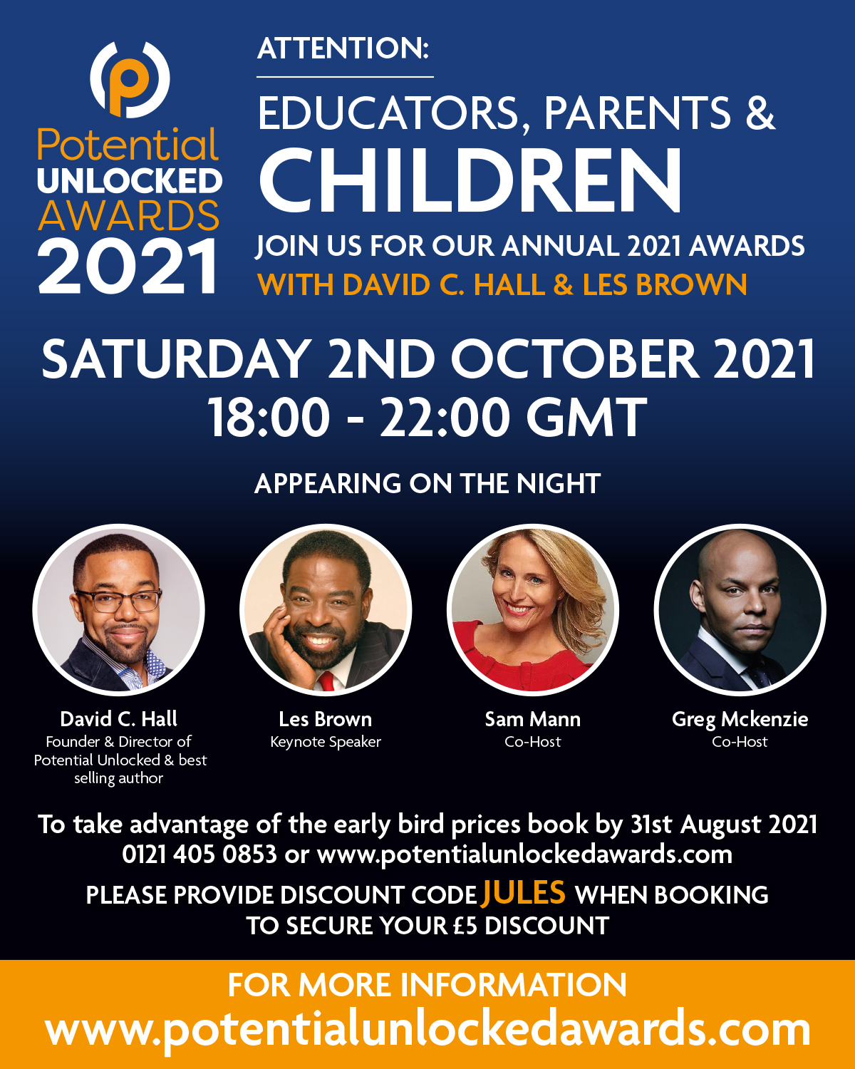 Read more about the article Ultra Education partners with the Potential Unlocked Awards 2021!