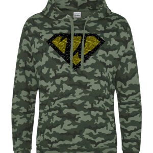 Long Sleeve Hoodies Youths Pls Ultra Logo Camo Collection in 100% Cotton (XS-XL)