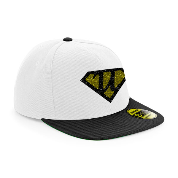 Beechfield 5 Panel Snapback Rapper Cap - Image 2