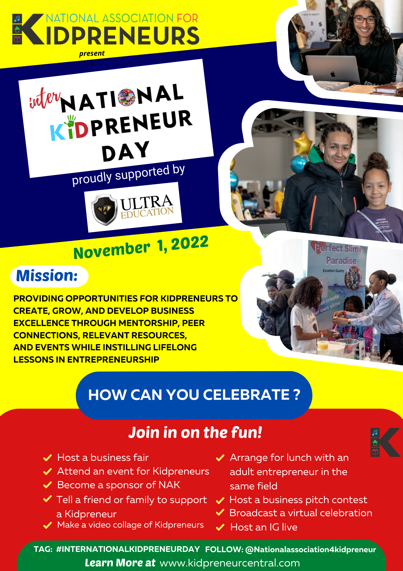 Read more about the article Don’t miss International Kidpreneur Day this November!